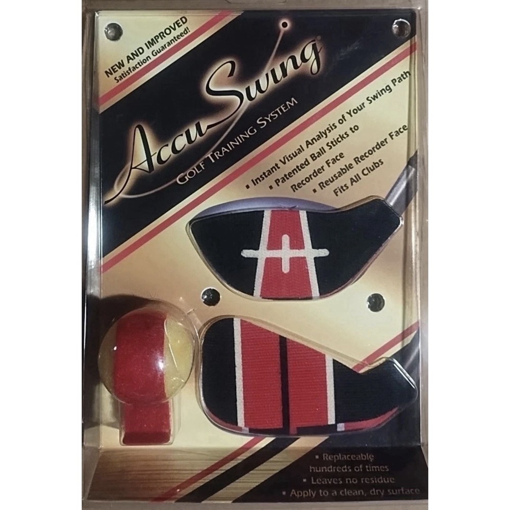 Accu Swing Golf Training System Vintage New Sealed Reusable Aid BRAND NEW